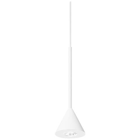 Lampada A Sospensione Contemporanea Archimede Metallo Bianco Led 4w 3000k - Foto 1