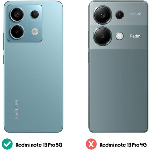 Cover Per Xiaomi Redmi Note 13 Pro 5g Anello Supporto Coprifotocamera, Blu Scuro - Foto 5