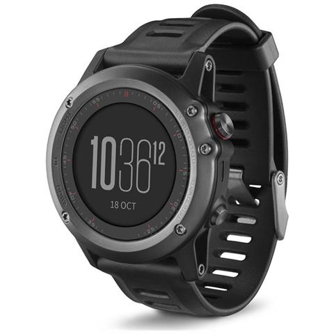 Bracciale Per Garmin Fenix 3 Hr / 6x Gps / 5x Sapphire /descent Mk1 Black - Foto 2