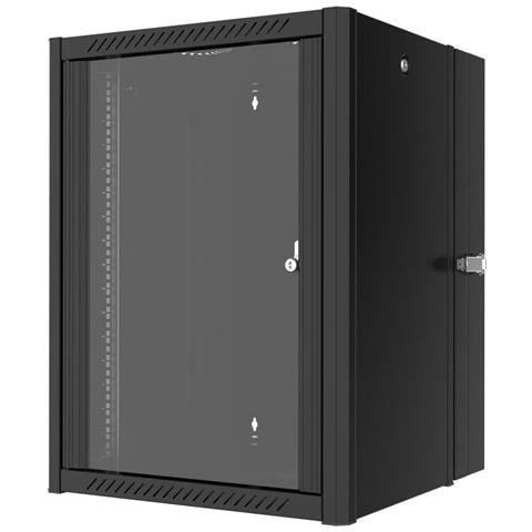 RWP16U45BL-D rack 16U Da parete Nero - Foto 1