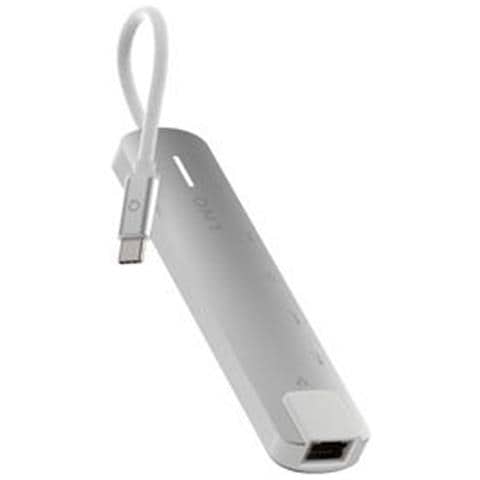 Hub Multiport Pro 6-in-1 Hdmi 4k Usb-c Potenza Erogata 140w 10gbps, Grigio - Foto 5