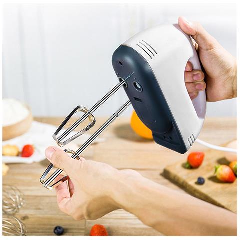 Frullatore A Mano Doppio Con Fruste Da 260w, 7 Velocità E Funzione Di Estrazione Turbo. - Foto 2