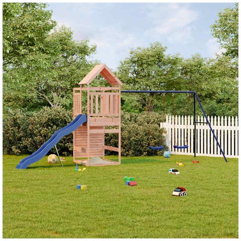 Set Da Gioco Da Esterno In Legno Massello Di Douglas - Foto 1