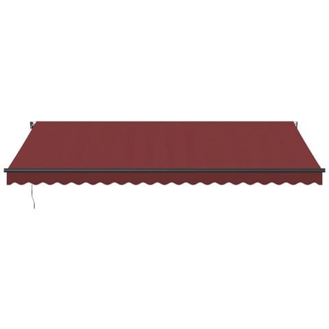 Tenda Da Sole Retrattile Automatica Bordò 500x300 Cm - Foto 3