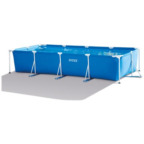 Piscina Fuori Terra - Rettangolo - 450x220x84 Cm - Blu - Include Accessori Coordinati Cb81 - Foto 2