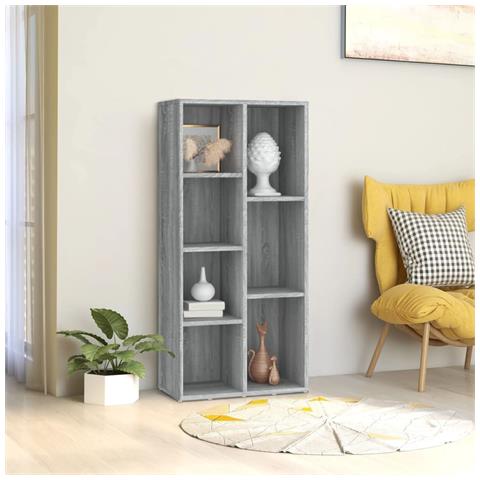 Lusso Casadino - Libreria Grigio Sonoma 50x25x106 Cm - Foto 8