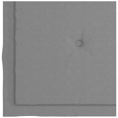 Sedia A Dondolo Con Cuscino Grigio In Legno Di Teak - Foto 8