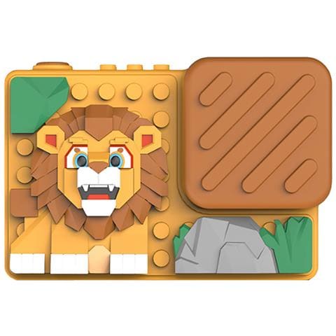 Fotocamera Digitale Per Bambini 18 Mp Rotante Leone Con Minigiochi E Filtri - Foto 1