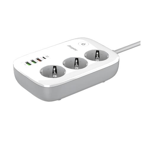 PRESA MULTIPLA ENERGIZER 3 SCHUKO + 4 USB A CON INTERRUTTORE E WIFI - Foto 4