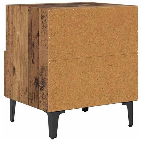 Armadio da Notte 2 pcs Legno vecchio 40 x 35 x 47,5 cm - Foto 9