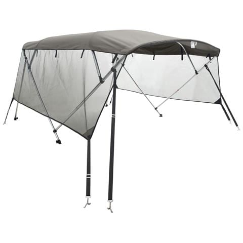 Bimini Prua con Pareti Laterali Rete 4Archi 243x(230-244)x137cm - Foto 1