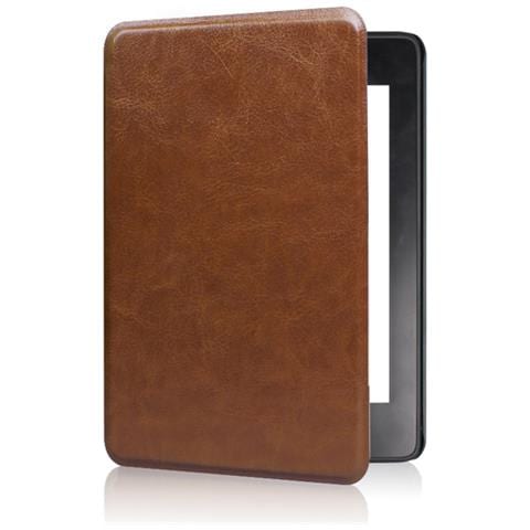 Custodia Protettiva In Pelle Pu Con Texture Mad Horse Per Kindle Paperwhite 12a Generazione (7 Pollici) Kpw6 Brown - Foto 2