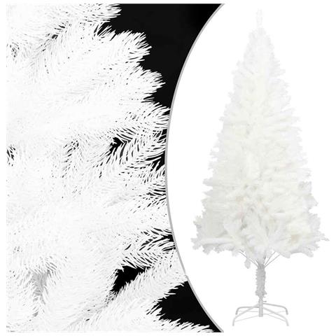 Lusso Casadino - Albero Di Natale Artificiale Con Aghi Realistici Bianco 180 Cm - Foto 2