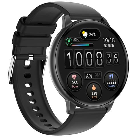 Smartwatch Multifunzione C66 Con Chiamata Bluetooth E Monitoraggio Della Salute Black - Foto 2