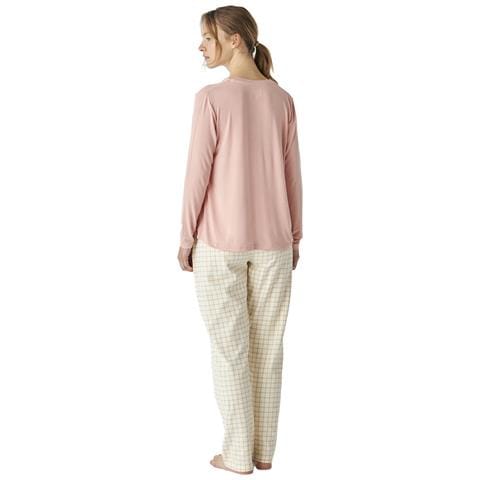 Pigiama Donna Stampato A Maniche Lunghe Jjbep0501 - Foto 2