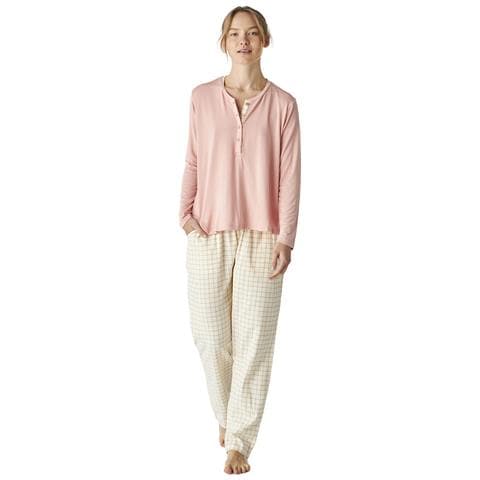 Pigiama Donna Stampato A Maniche Lunghe Jjbep0501 - Foto 1
