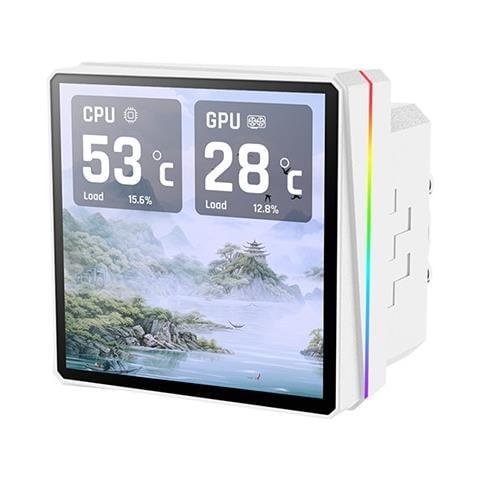 TH360 V3 Ultra ARGB Processore Raffreddatore di liquidi tutto in uno 12 cm Bianco 1 pz - Foto 2
