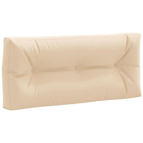 Cuscino per schienale di pallet VIANEN 100% Poliestere Crema - Foto 1