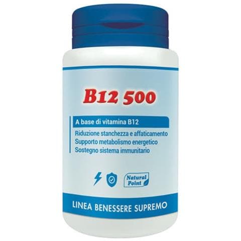 B12 500 Cianocobalamina 100 Capsule Vegetali - Foto 1
