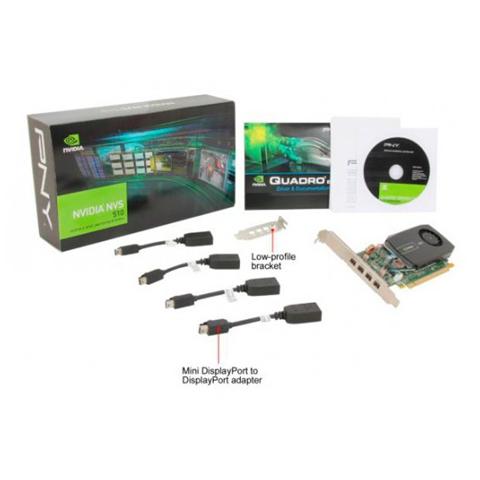 Quadro NVS 510 2 GB DDR3 Pci-E 4x Mini DisplayPort - Foto 1