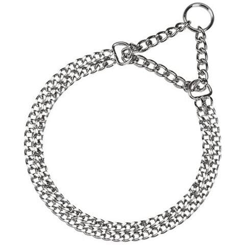 Collare Per Cani Semi-strangolo In Metallo. - Foto 1