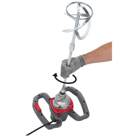 Mescolatore Miscelatore Elettronico Elettrico 1200w Frusta Mm 120 Impastatore - Foto 3