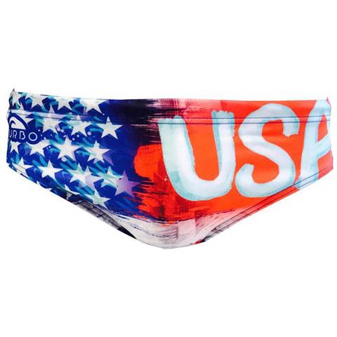 Briefs Turbo Usa Painting Costumi Uomo M - Foto 1