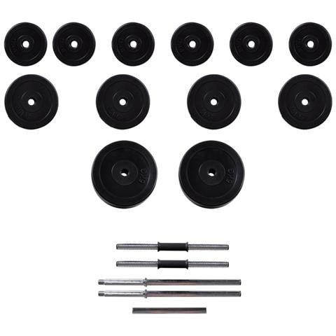 Macchina Multistazione Con Bilanciere E Set Di Manubri 30,5 Kg - Foto 10