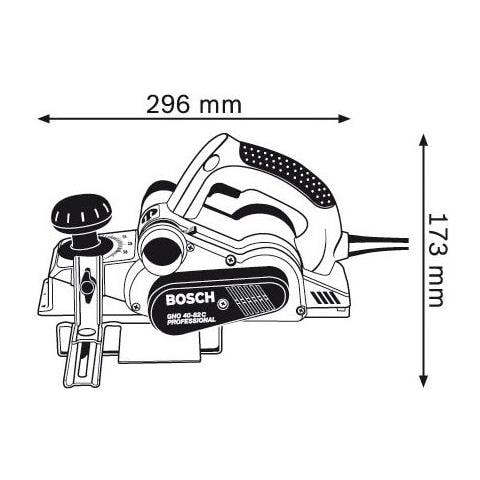 GHO 40-82 C Pialletto, 850 W, 14000 giri / minuto, 3.2 kg, Alluminio, Blu - Foto 4