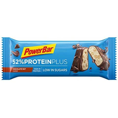 Powerbar Protein Plus 52% Chocolate Nut 20x50g - Barrette Proteiche A Basso Contenuto Di Zuccheri - Foto 3