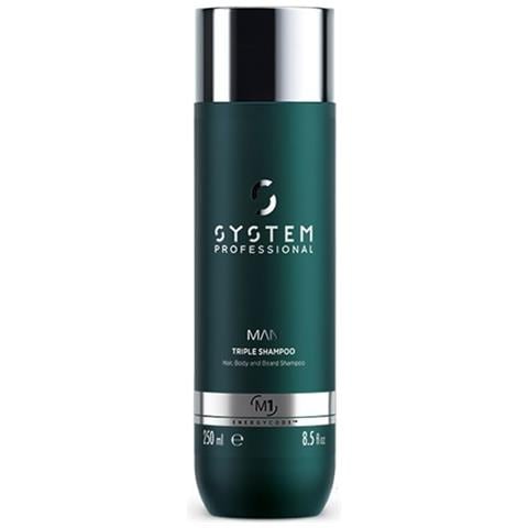 System Professional Man Triple Shampoo 250 Ml - Foto 1