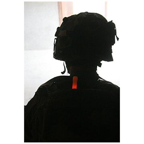 Sticks Cyalume Chemlight Grado Militare Luce Chimica Rosso 6 Long 12 Ore Durata (confezione Da 10) - Foto 2