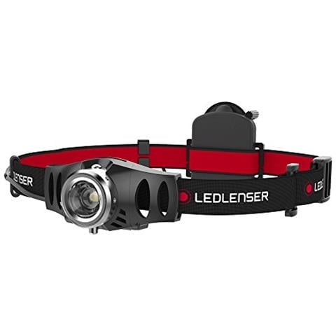 Led Lenser H3.2, Torcia a fascia, Nero, Rosso, Metallo, Plastica, IPX4, LED, Bianco - Foto 1