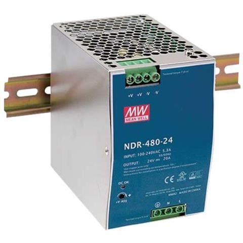 DIS-N480-48 Alimentatore per Computer Potenza 480 W Colore Acciaio Inossidabile - Foto 1