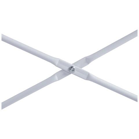 Scrivania Computer Bianca e Rovere 110x60x70 Legno Multistrato - Foto 7