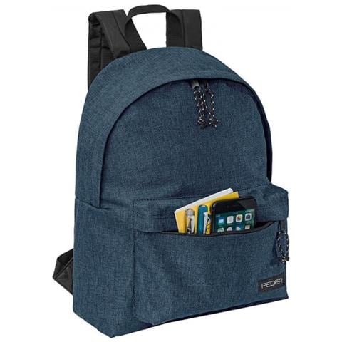 Style Borsa Per Notebook 33,8 Cm (13.3"") Zaino Nero, Blu - Foto 3