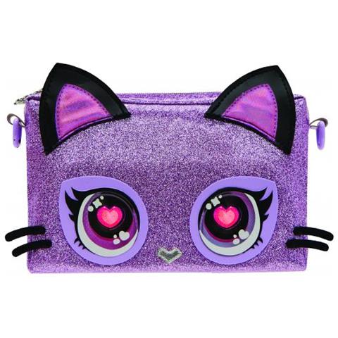 Purse Pets - Custodia Per Gattini - Glitter Rosa - Funzione Di Illuminazione - Batterie Incluse - Foto 1