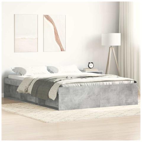 Giroletto Grigio Cemento 150x200 Cm King Size - Foto 10
