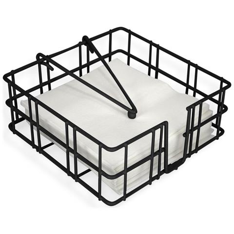 Portatovagliolo Confortime Metallo 18 X 18 X 6,5 Cm (12 Unità) - Foto 2