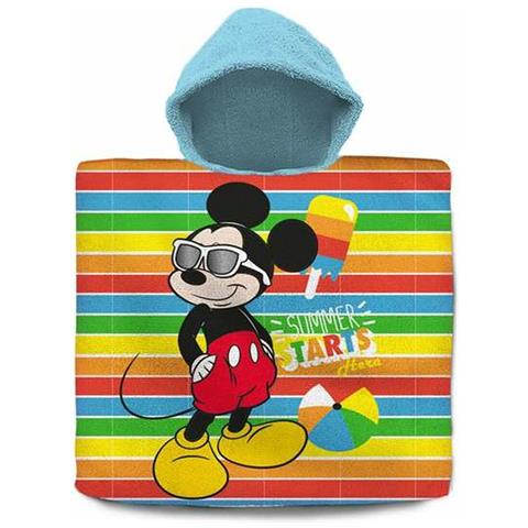 Poncho Mickey Mouse Cotone 60 X 120 Cm - Foto 1
