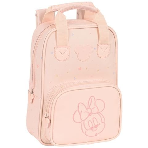 Zaino Scuola Minnie Mouse Rosa (20 X 28 X 8 Cm) - Foto 1