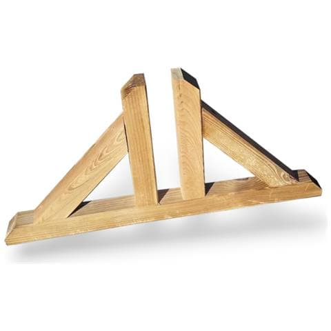 Piedino Base Sostegno Per Pannelli E Grigliati In Legno Forest - Foto 2