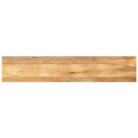 Piano Per Tavolo 140x40x2,5cm Rettangolare Legno Massello Mango - Foto 1