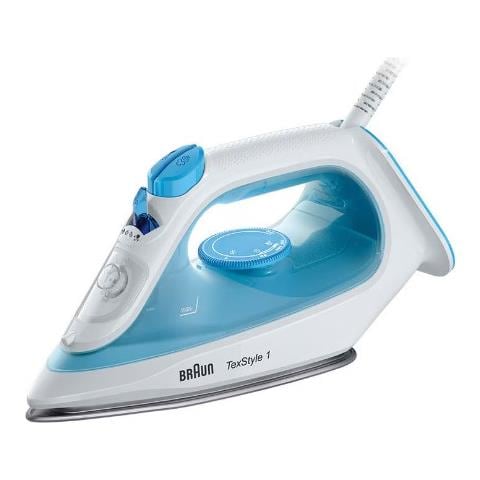 Ferro da Stiro a Vapore TexStyle 1 SI1050BL Capacità 0.22 Litro Potenza 2200 Watt Colore Bianco /Blu - Foto 1