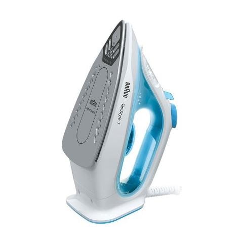 Ferro da Stiro a Vapore TexStyle 1 SI1050BL Capacità 0.22 Litro Potenza 2200 Watt Colore Bianco /Blu - Foto 2