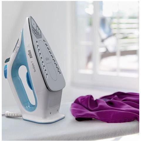 Ferro da Stiro a Vapore TexStyle 1 SI1050BL Capacità 0.22 Litro Potenza 2200 Watt Colore Bianco /Blu - Foto 5