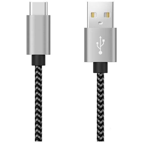 Cavo Usb A Maschio 2.0 / Usb-c Maschio 3a 1 M Alluminio - Foto 1