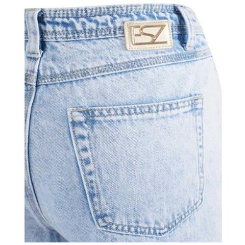 Jeans E Pantaloni In Cotone Azzurro - W29 - Foto 5