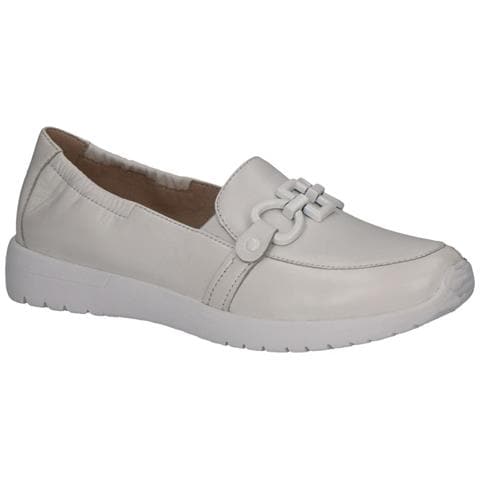 White Softnap Casual Closed Loafers Mocassino Pelle Scarpe Donna Bianco Eu 39, 9-24708-42-160 - Foto 1