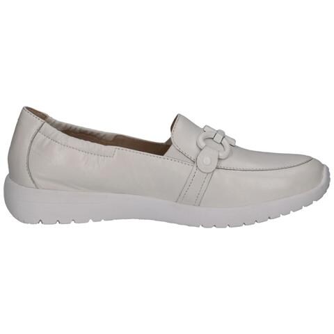 White Softnap Casual Closed Loafers Mocassino Pelle Scarpe Donna Bianco Eu 39, 9-24708-42-160 - Foto 3
